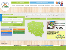 Tablet Screenshot of agroturystyka.pl